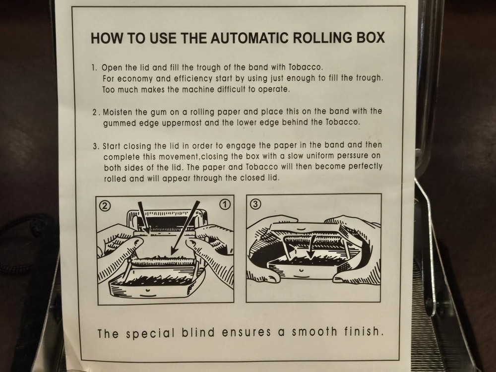 Tobacco case (Automatic roller)