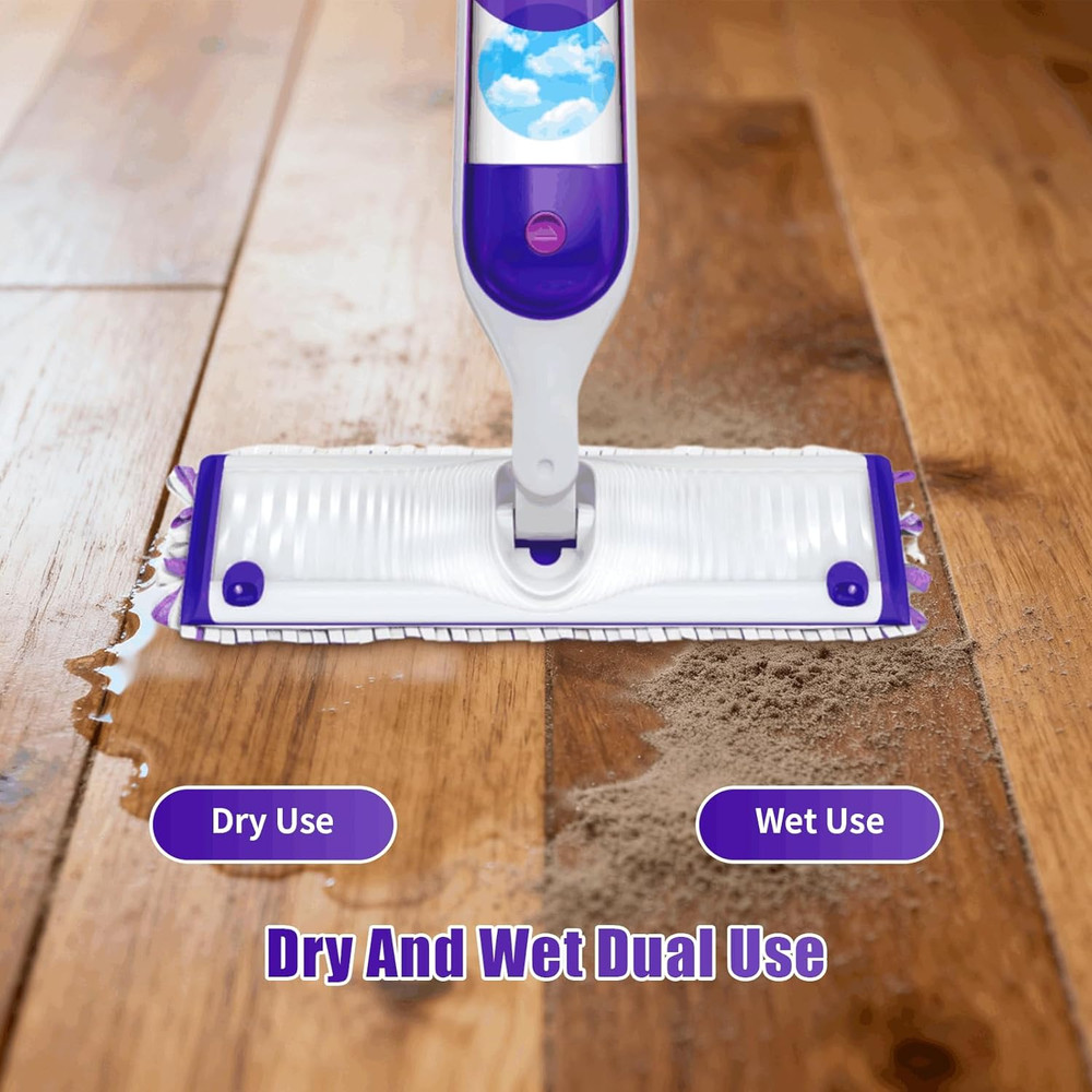 10 Pack Disposable Mopping Pads Refills for PowerMop Multi-Surface