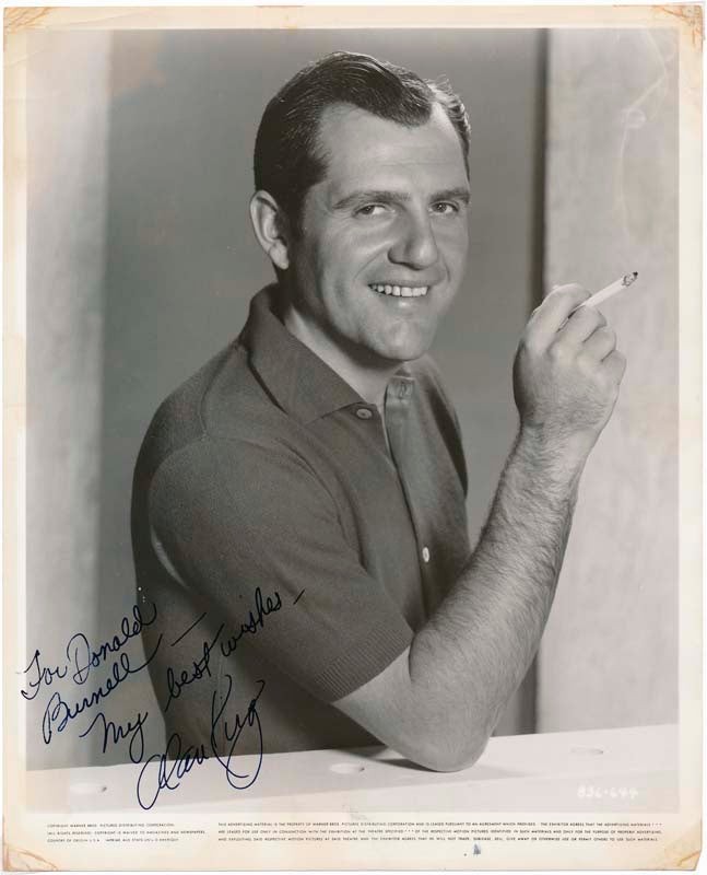 Alan KING / Inscribed Photograph Signed