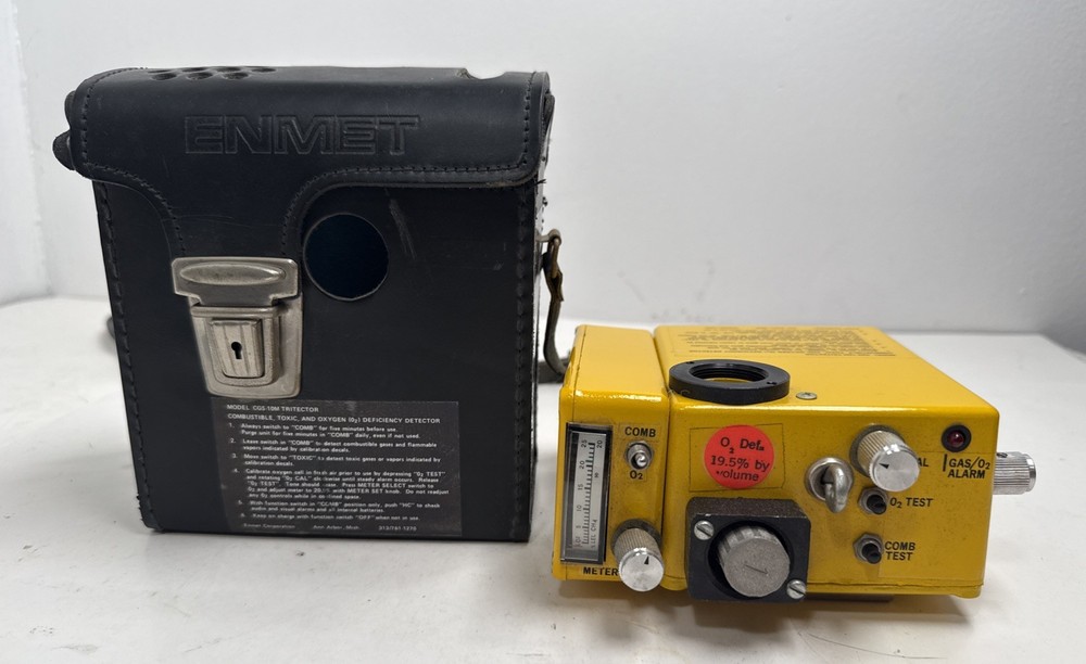 ENMET CGS-M10 Tritector with Leather Case