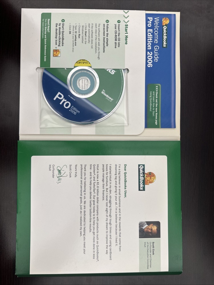 Quickbooks Pro Edition 2006 For Windows 2000/XP, SEALED
