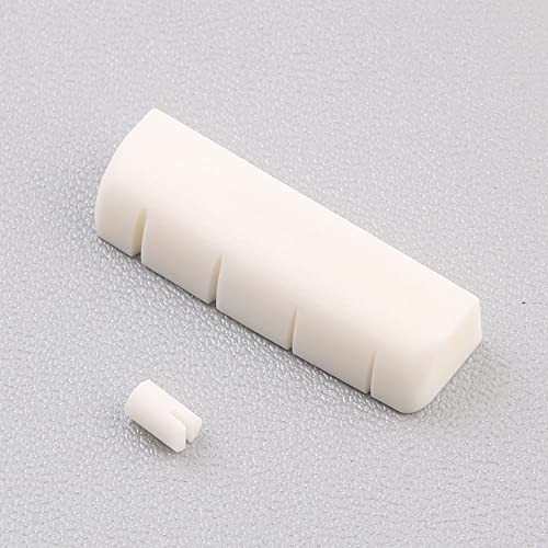 Bone banjo top nut & 5th string nut for 5 string banjo