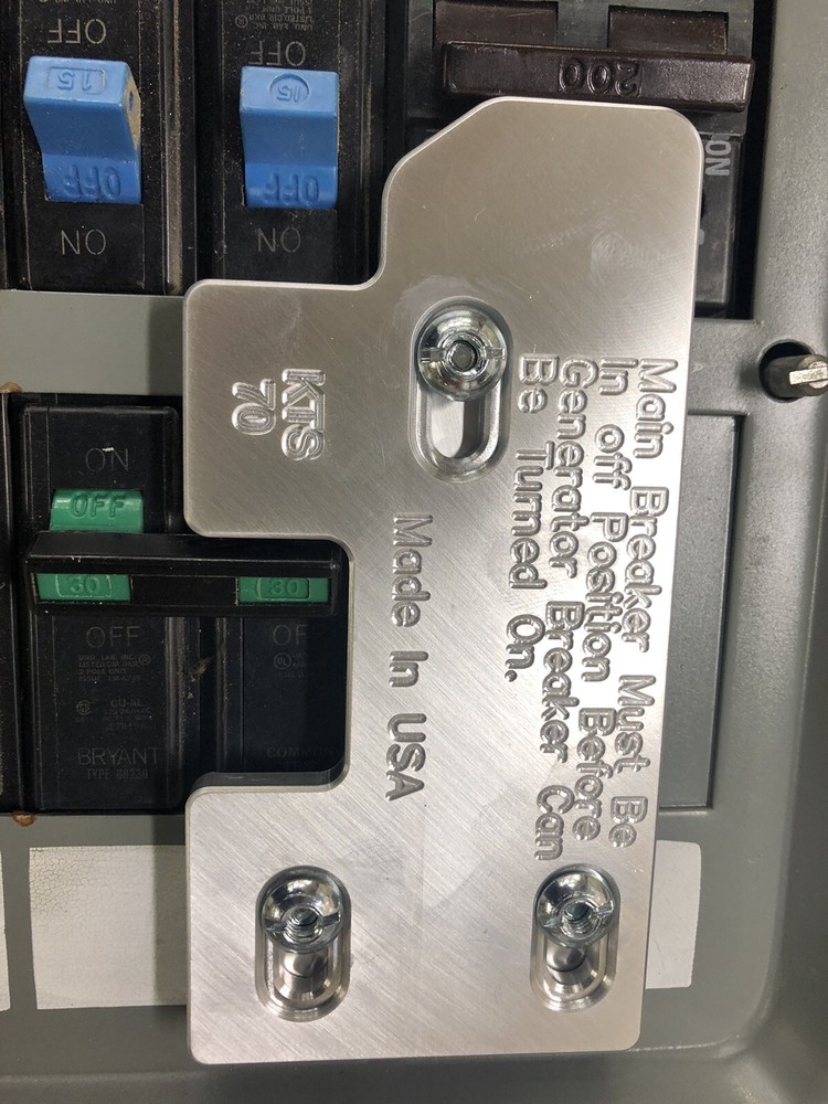 KTS-70 Westinghouse/Bryant 200 amp panel