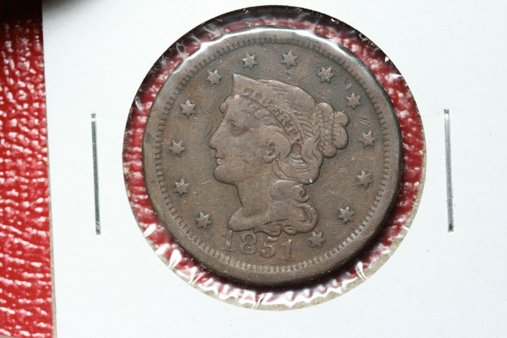 1851 Large Cent