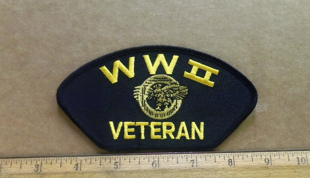 WW II Rupture Duck Veteran Embroidered Patch