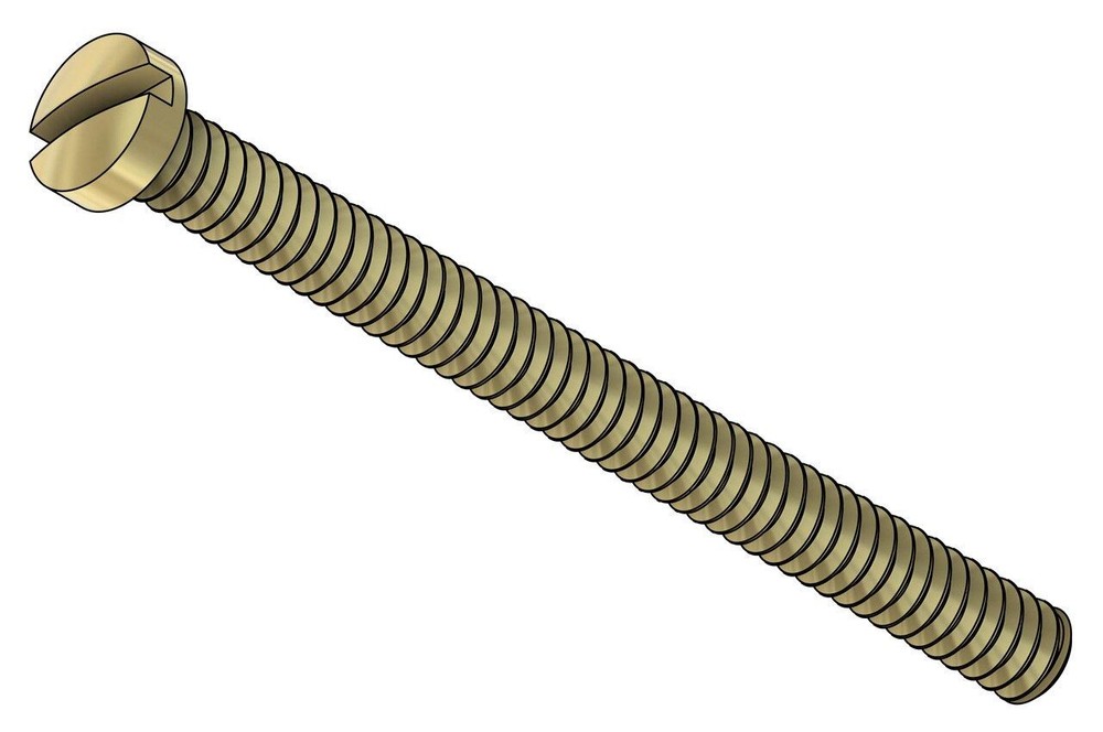 00-90  Machine Screw, 9/16" Gold 100 ct