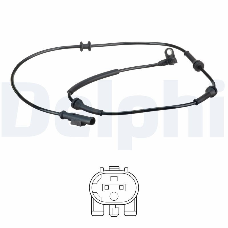 Sensor, wheel speed DELPHI SS20611