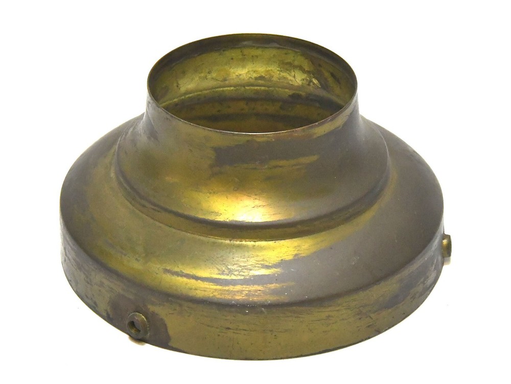 VINTAGE BRASS LIGHT CANOPY COLLAR