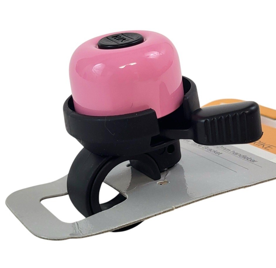 Serfas Brass-Multi Strike Bicycle Handlebar Bell - Pink - BLB-201PK