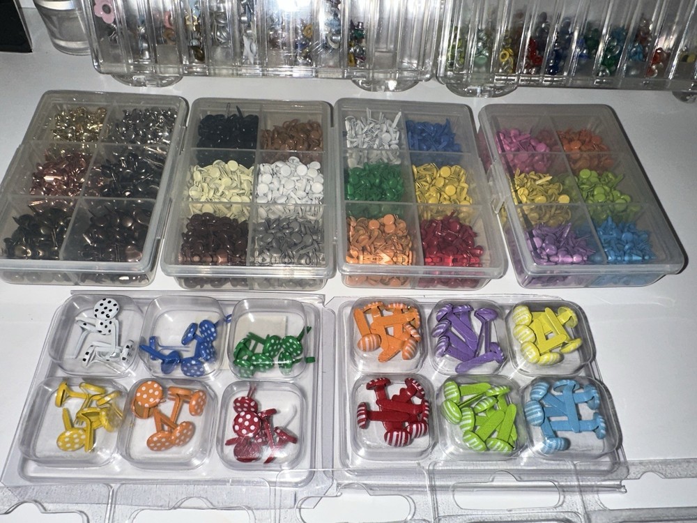 Making Memories Tool Kit Make It Possible! Spare Parts Tools Brads Eyelets