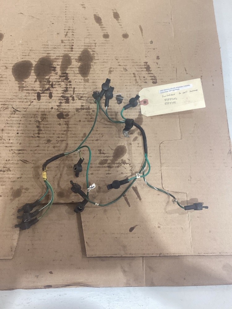 Mercury Harness Coil To Switch Box Wire Harness Set 85537A2 85537A1