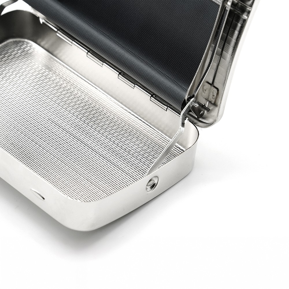 Metal Tobacco Rolling Machine - 110mm Cigarette Roller Case for Automatic