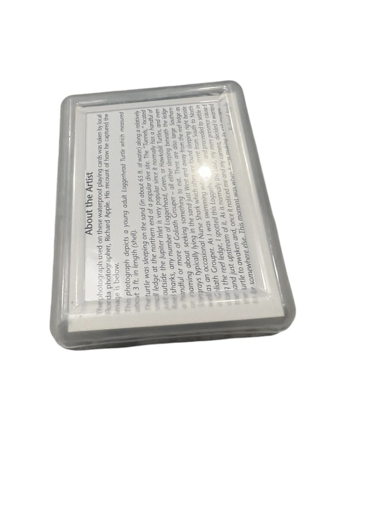 LOGGERHEAD MARINA Playing Cards New