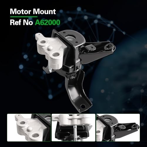 Engine Motor & Transmission Mount Kit, Compatible with Prius 2010-2015 & Prius P