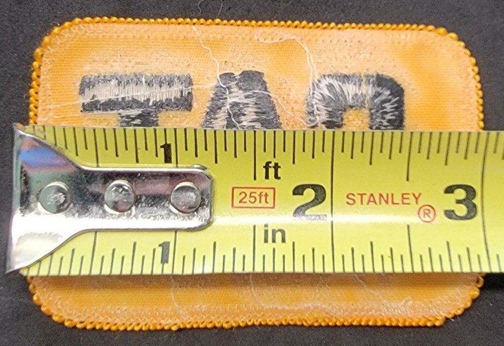 caterpillar hat Patch (DAMAGED)