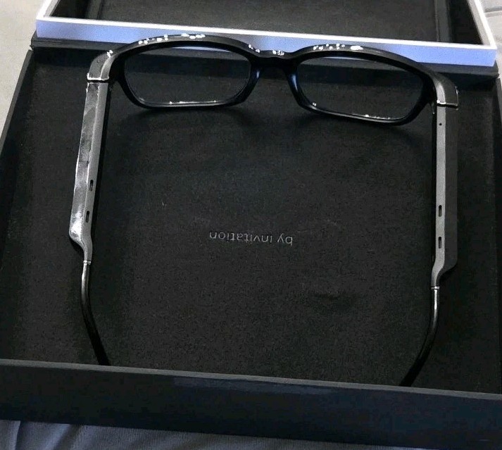 Amazon Echo Frames 1st Generation New Open Box Black Rectangle Smart Glasses