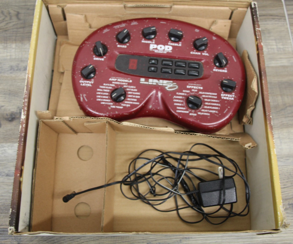 Line 6 POD 2.0 Multi-Effects Guitar Effect Pedal