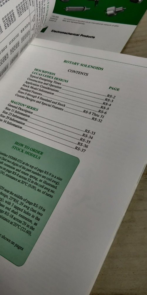 1991 LUCAS LEDEX engineering design guide catalog 101 ~ C2