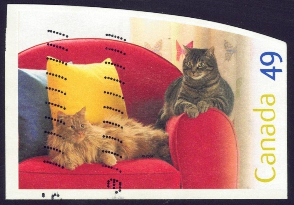 Canada sc#2058 Pets : Cats, Used