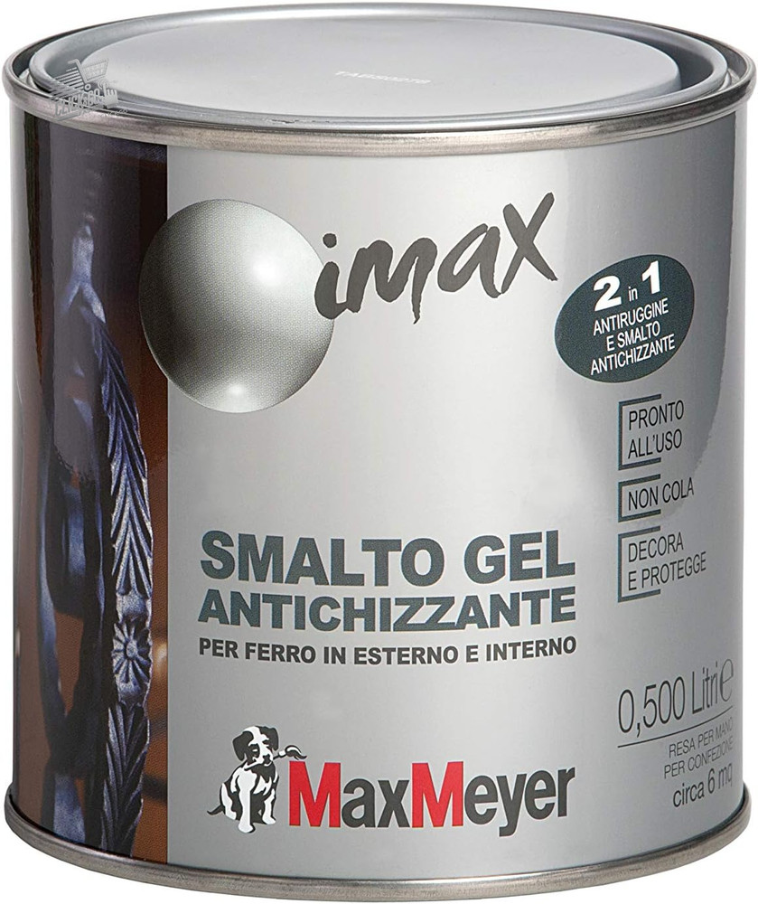 FINE GRAIN GREY ANTI-RUST SOLVENT ANTI-RUST IRON ENAMEL 0.5L