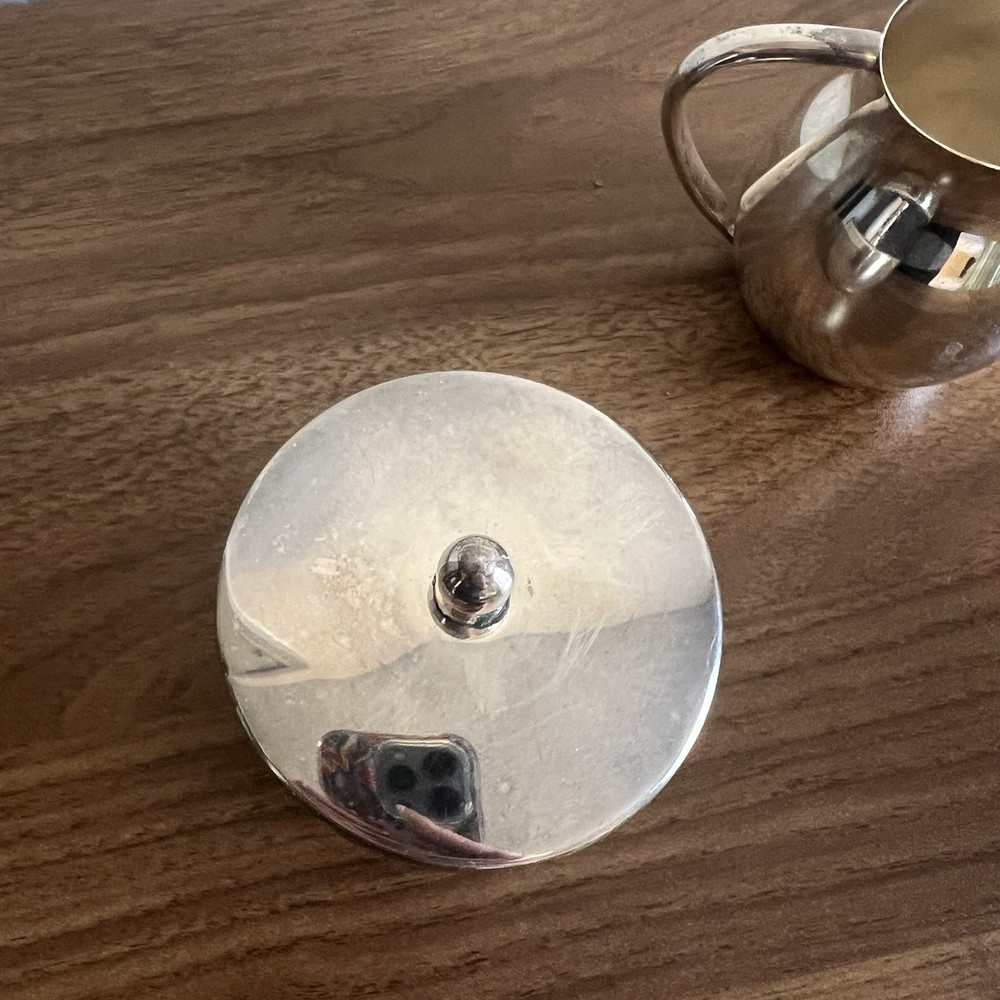 F.B. Rogers Silver Plate Milk And Sugar Set