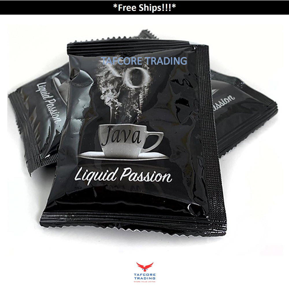 Java XO Coffee Herb Men Energy 10 sachets Free Ships