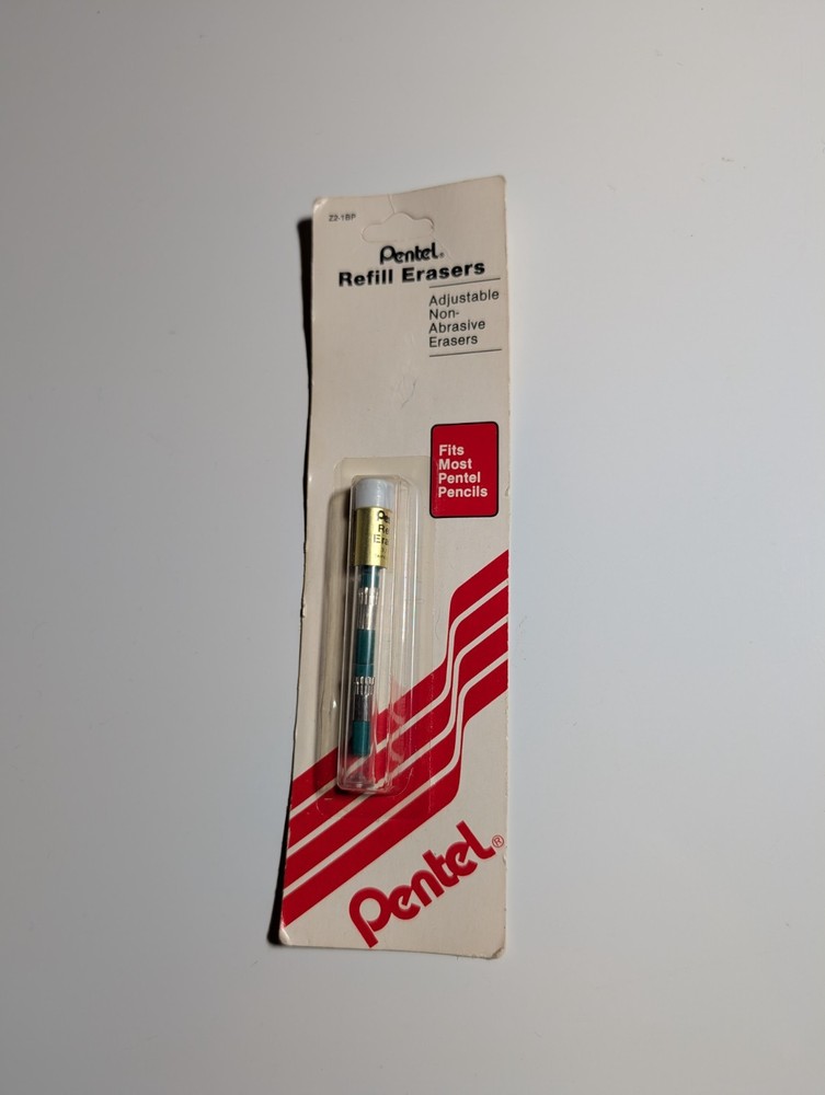 Vintage Pentel refill eraser pack Z21BP