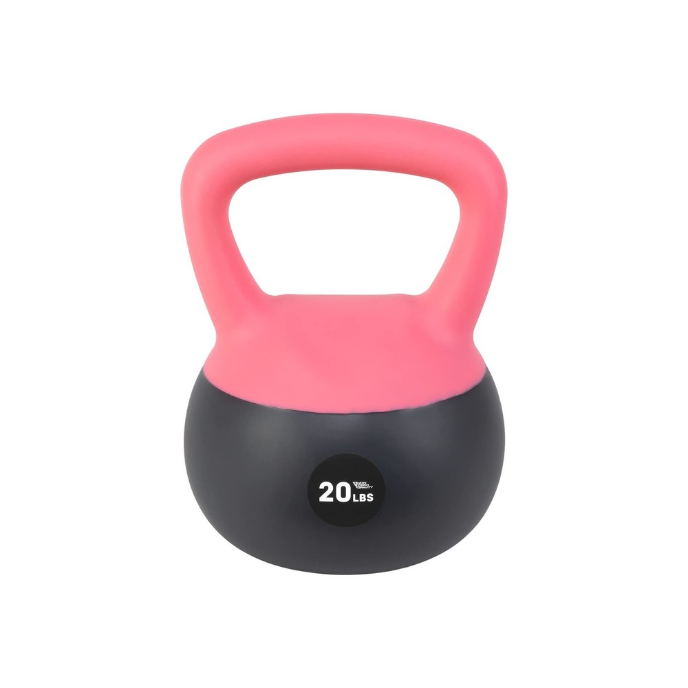 NonZero Gravity Iron Sand Soft Kettlebell with PVC Shell, Shock-Absorbing Bas...