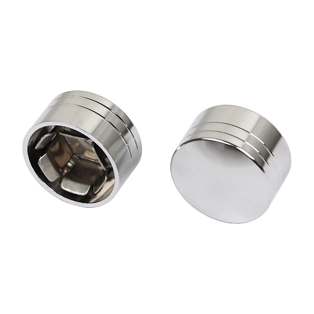 61x Chrome Engine Bolt Topper Cap Covers Screw For Harley Softail Classic FLSTC