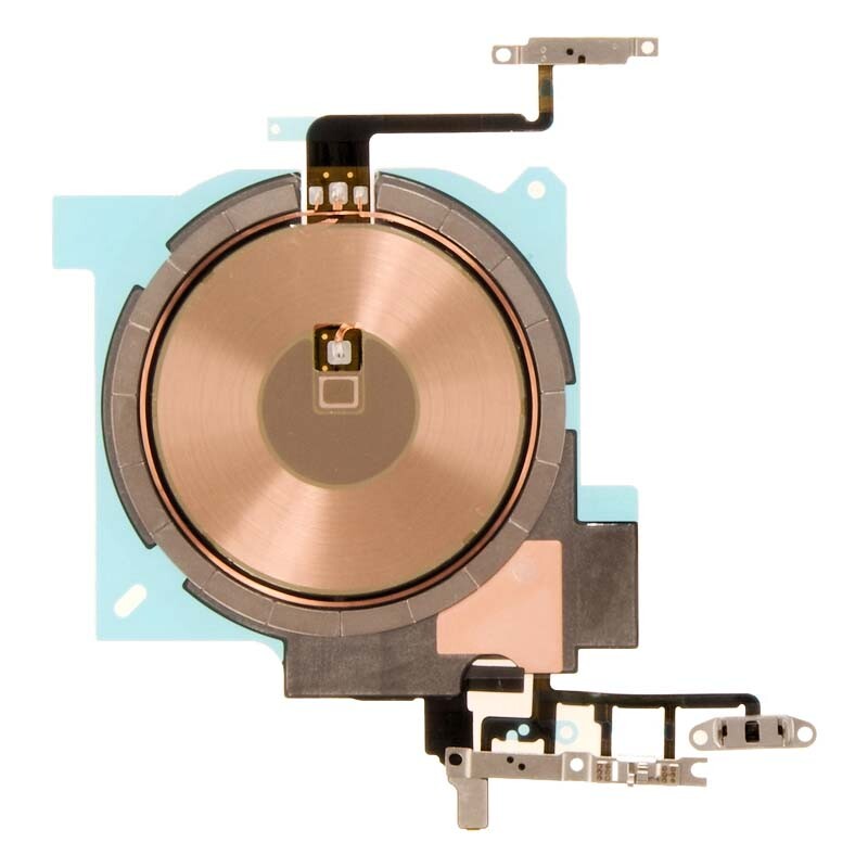 Wireless Charging Coil with Power Volume Button Flex Cable for iPhone 13 Pro Max