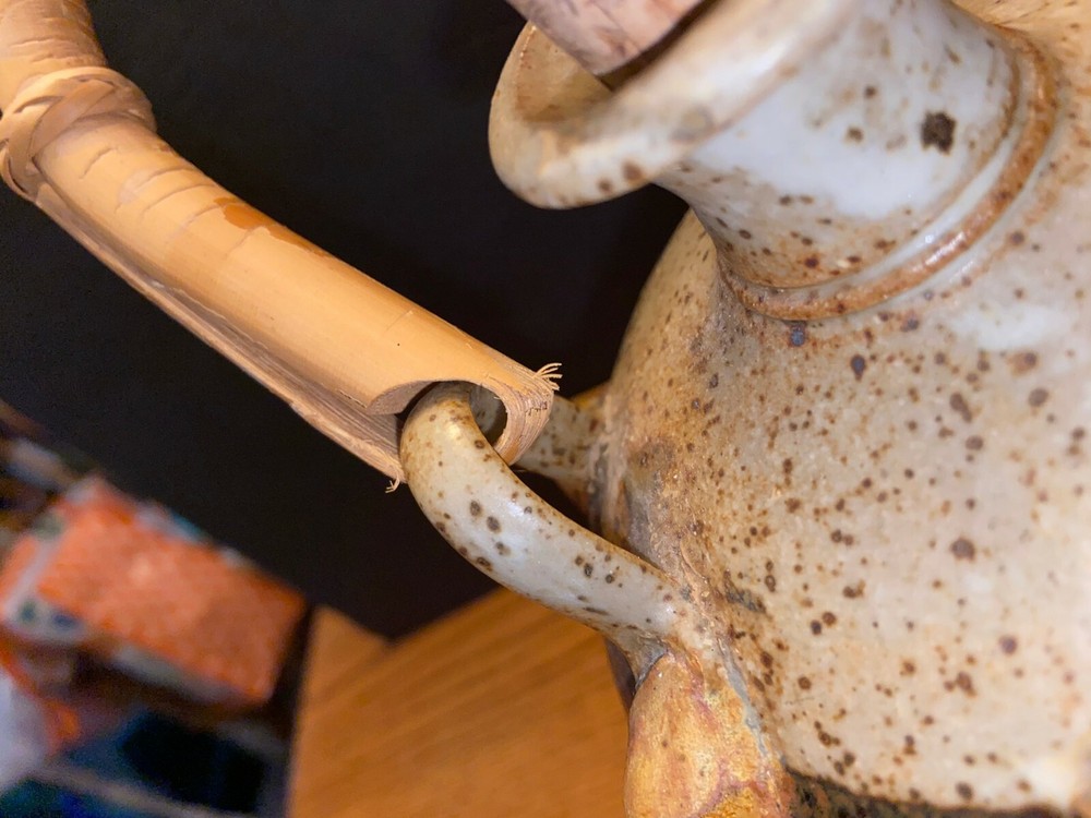 Unmarked Studio Pottery Pitcher Glaze