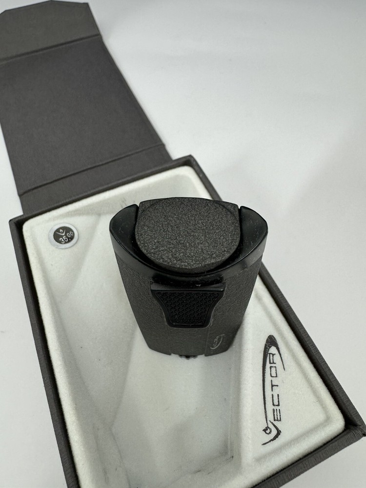 Vector Legend Dual Jet Torch Cigar Lighter - Gray Crackle - New