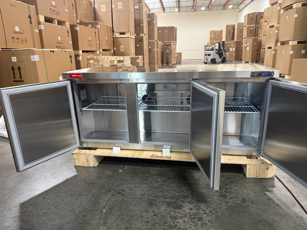 WESTLAKE 72" 3-Door Worktop Refrigerator - SCRATCH