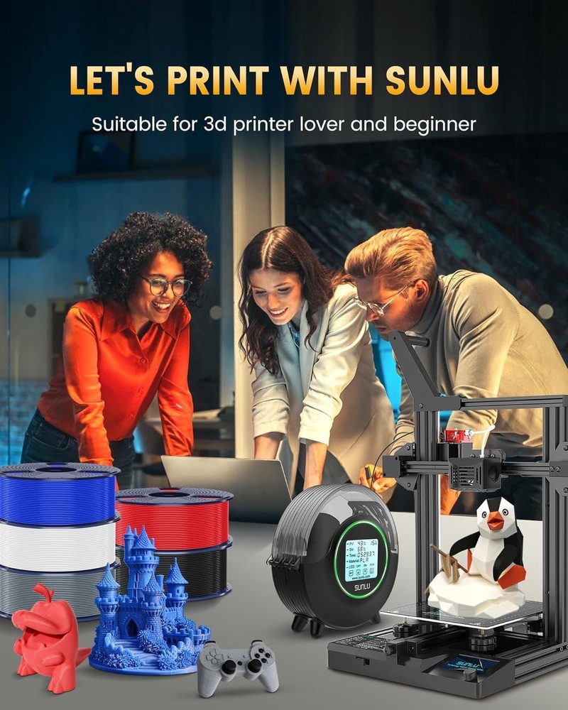 1.75mm 4KG PLA+ Filament Bundle - Neatly Wound, Durable, Quick Printing Solution