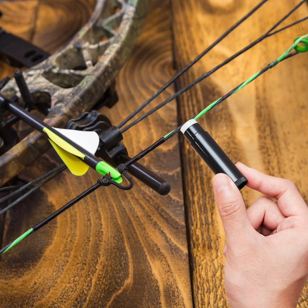 5 Pieces Bow String Wax Strings Protective Rail 5 Count (Pack of 1), #06067