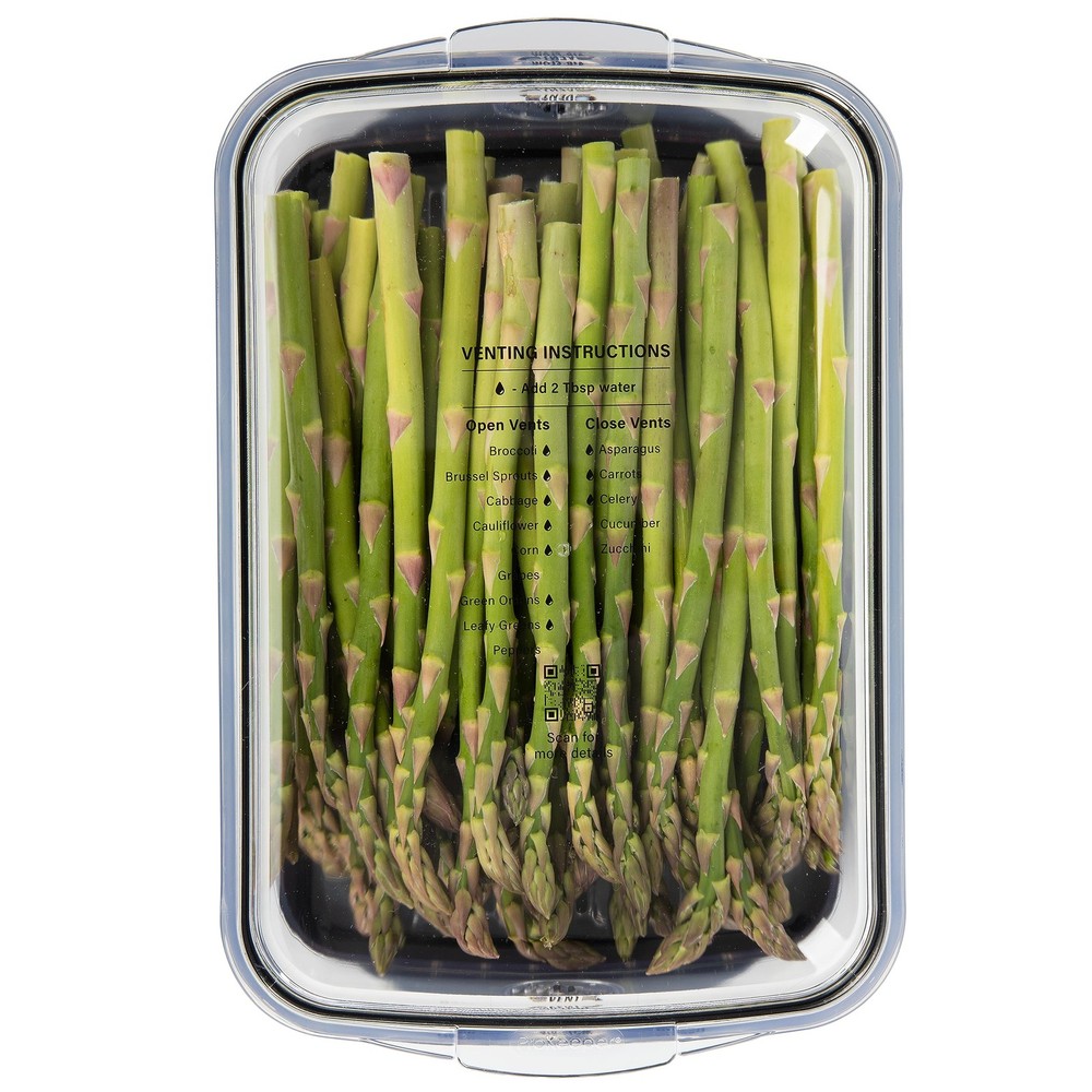 ProKeeper Stackable Produce ProKeeper Storage Container with Stay-Fresh Vent ...