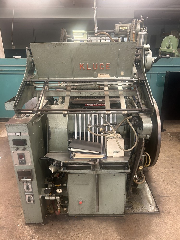 Kluge EHE 14 x 22 Foil/Emboss Press