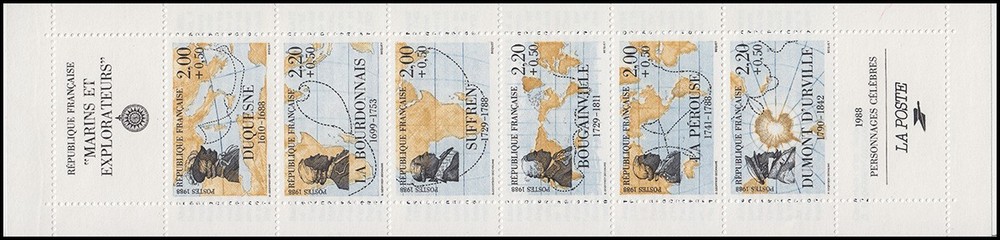 Stamp booklets 12 personalities, mint **