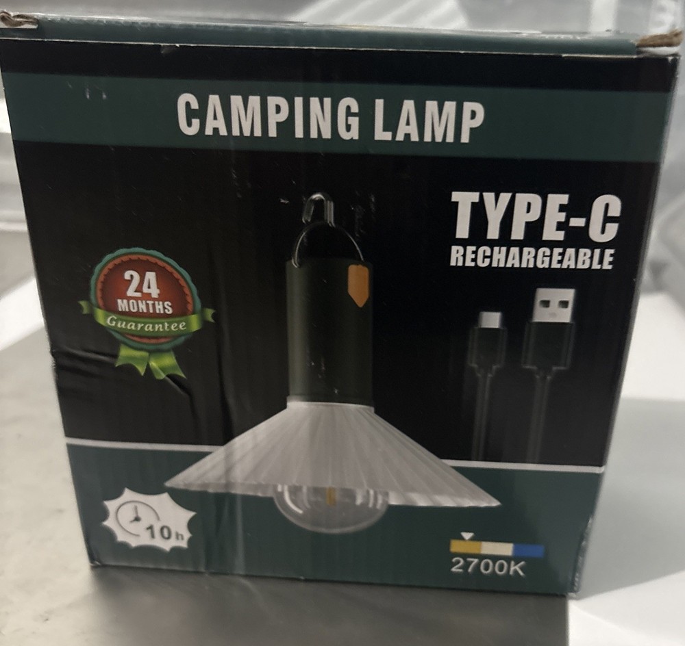 Rechargeable Type C Camping Light