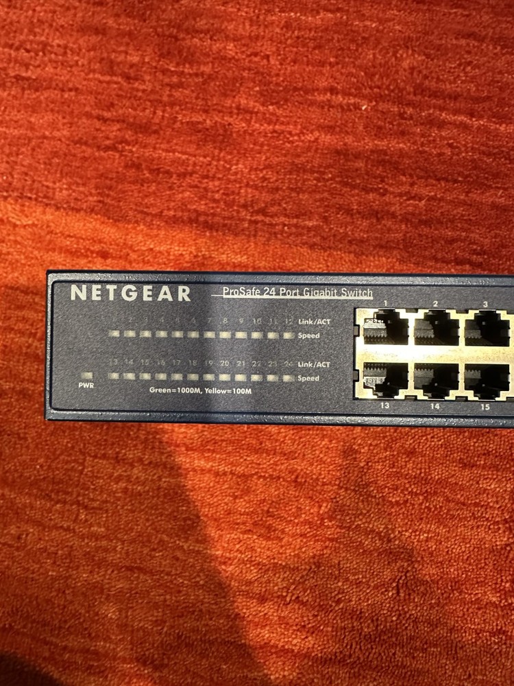 NETGEAR JGS524 ProSafe 24-Ports Ethernet Switch