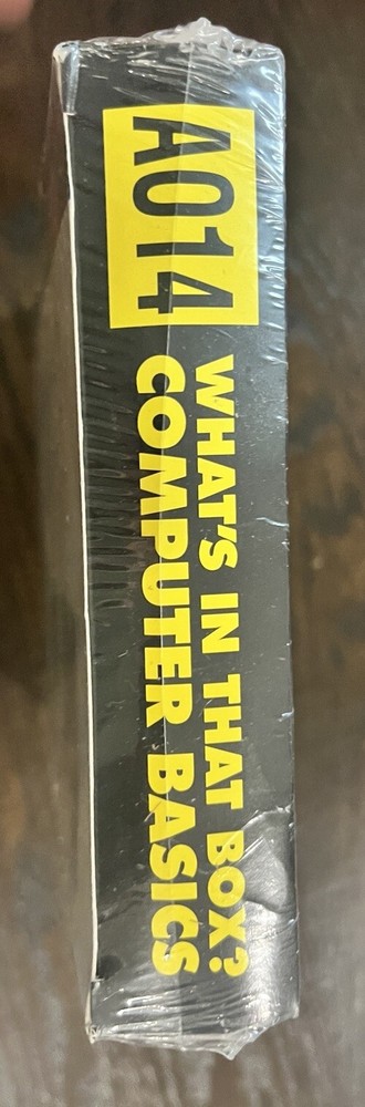 What's In That Box? 1994 A Lesson In Computer Basics PC Version NEW SEALED 3.5”