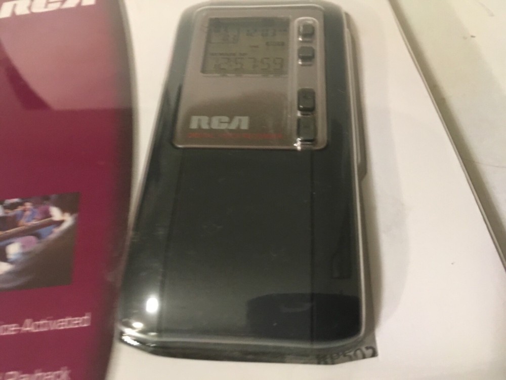 RCA RP5020 Handheld Digital Voice Recorder NEW
