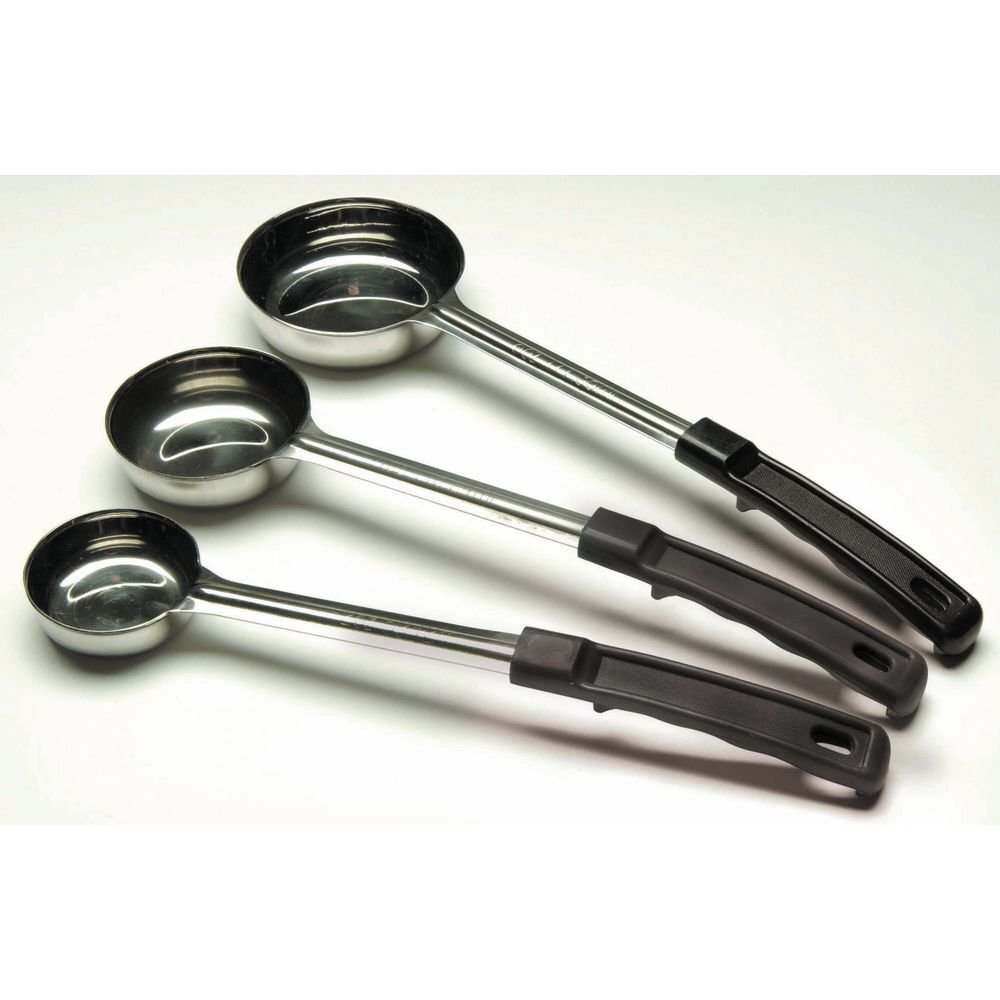 HUBERT Portion Control Server Stainless Steel Solid with Black Plastic Handle 2