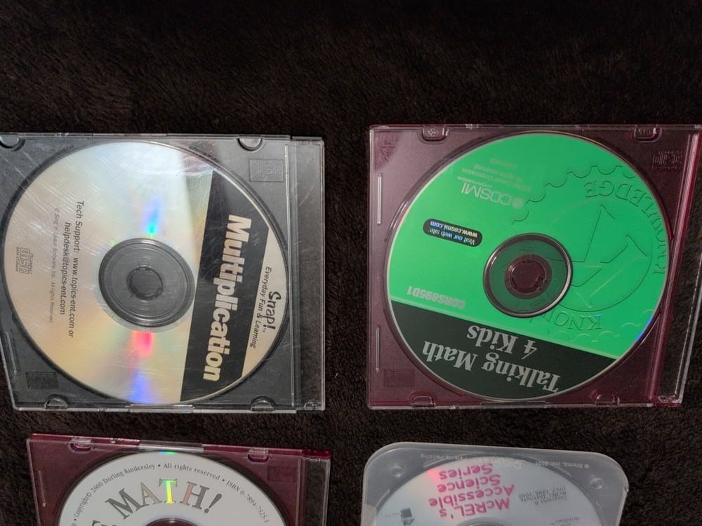 Various PC Educational Software (Listed in Description)