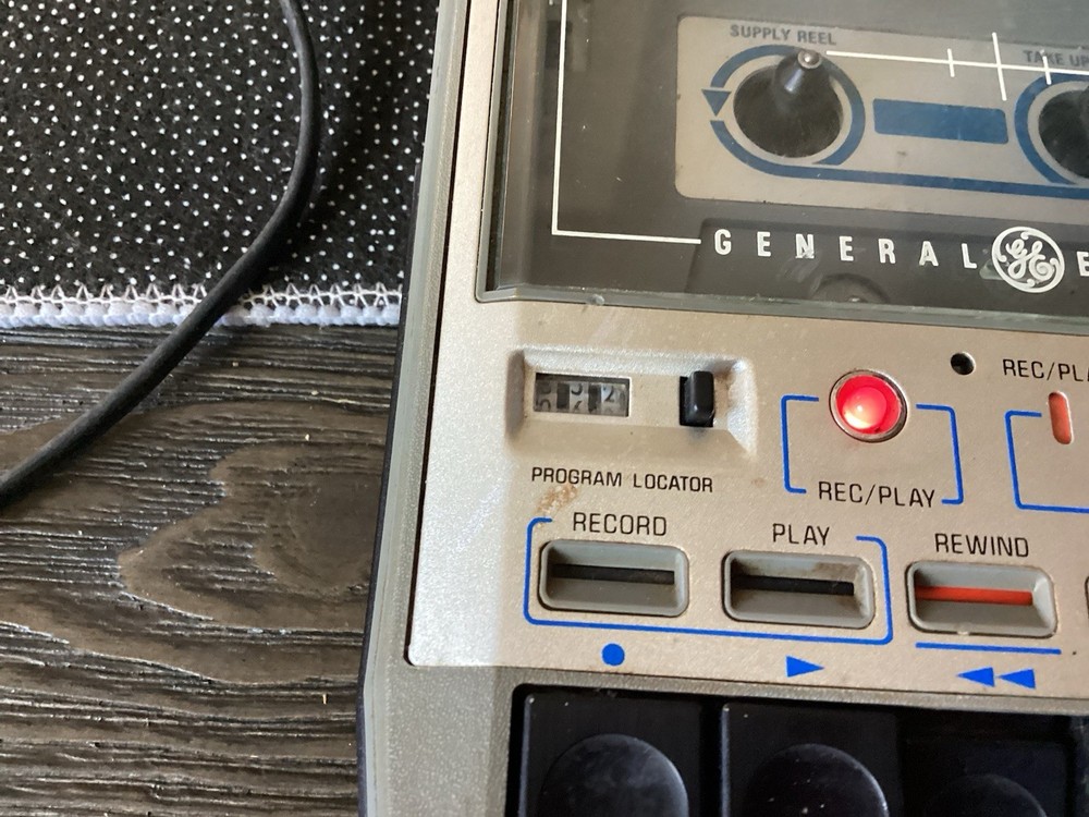 GE VTG Computer Program Data Recorder 3-5158 Tested And Working Has Box