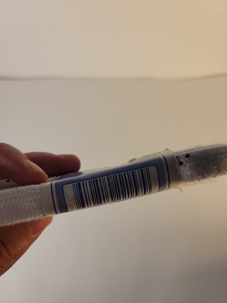 Sonic Tip 108" White Hockey Skate Laces