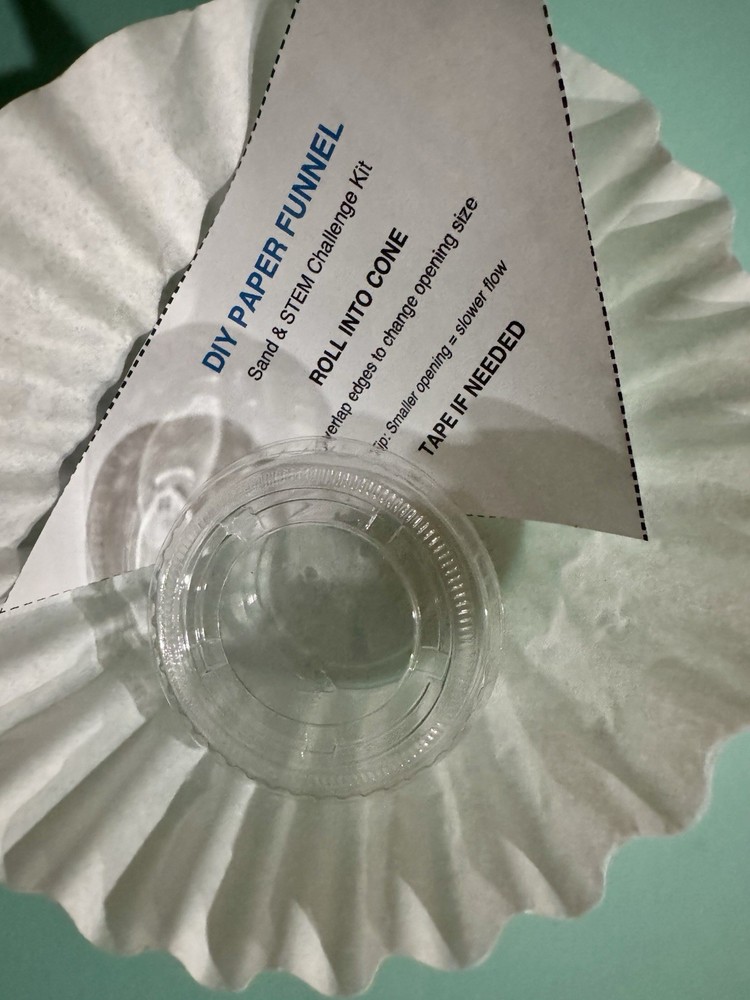 Sand & STEM Challenge Kit Kids Science Engineering Activity Ages 3–10