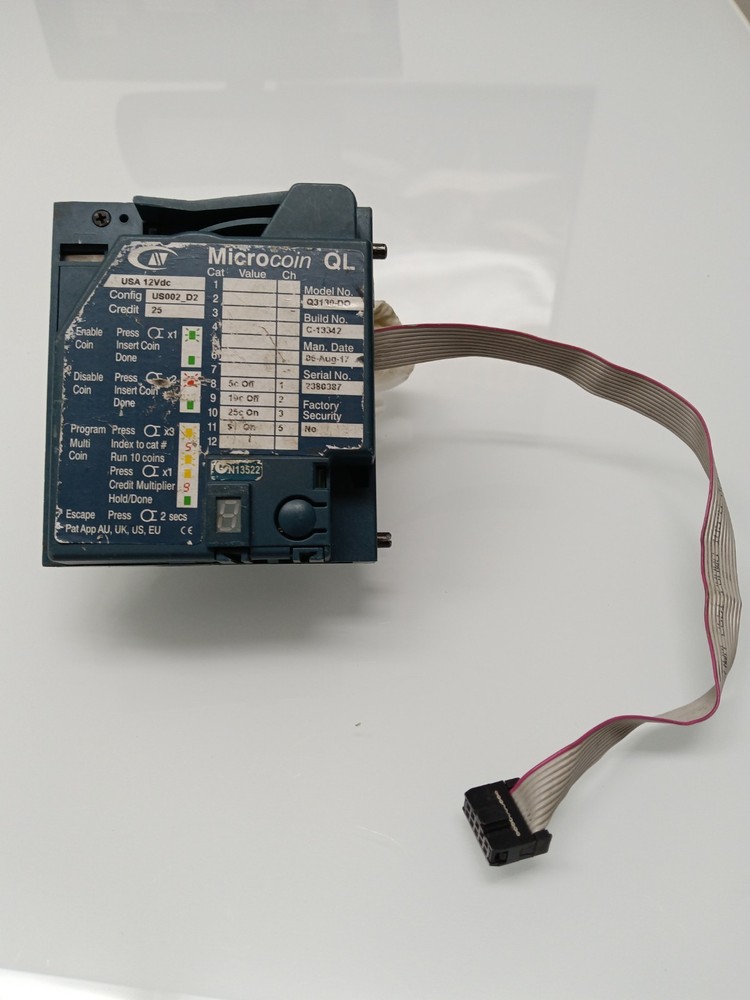 Microcoin QL Coin Acceptor Q3130-DO