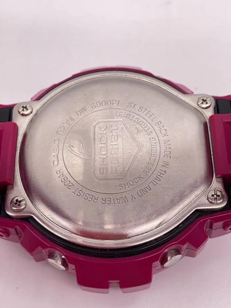 CASIO quartz watch G SHOCK digital PNK