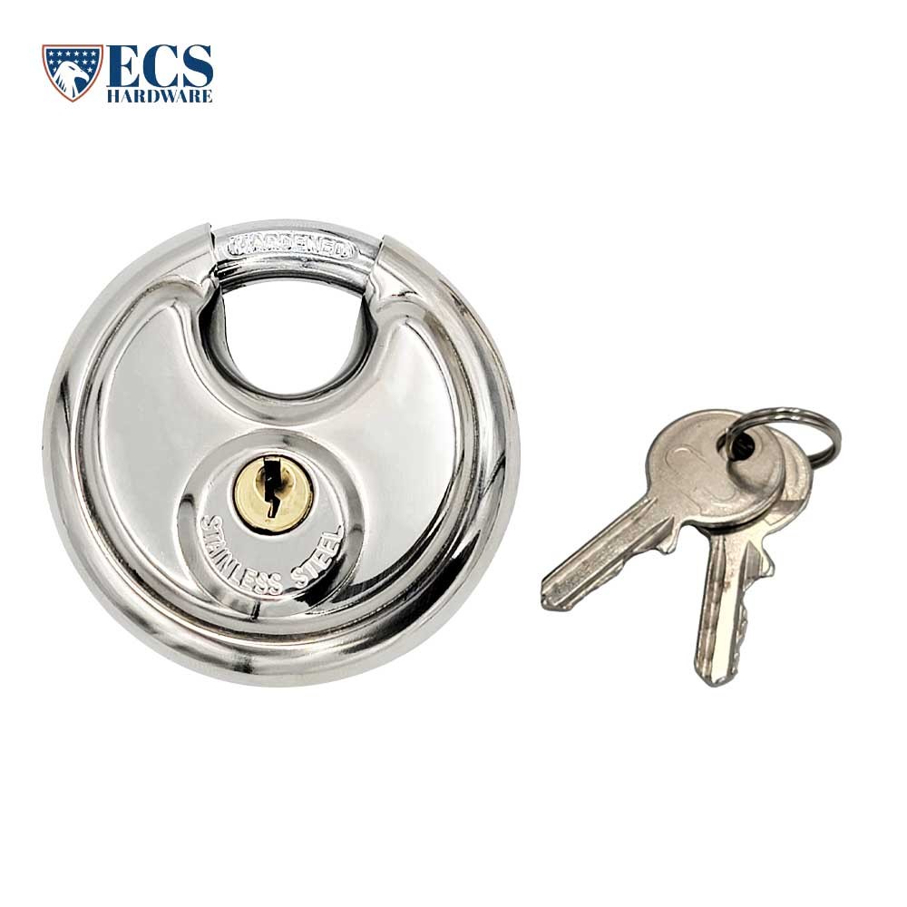 ECS HARDWARE Replacement for Discus Padlock 70mm - Stainless Steel